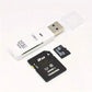 2-in-1 USB 3.0 SD & microSD Card Reader, Up to 64GB