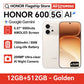 HONOR 600 5G Smartphone, 12GB RAM, 256GB/512GB