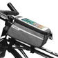 Bike Bag Bicycle Bag Phone Case For Bicycle Cycling Mobile Bike Accessories Head Tube Cell Mobile Phone Bag Case Waterproof Bike Handlebar Bag Bicycle Phone Mount Bicycle Phone Mount Holder Pouch Bag Cycling Frame