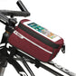 Bike Bag Bicycle Bag Phone Case For Bicycle Cycling Mobile Bike Accessories Head Tube Cell Mobile Phone Bag Case Waterproof Bike Handlebar Bag Bicycle Phone Mount Bicycle Phone Mount Holder Pouch Bag Cycling Frame