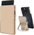 TOYFID Magnetic Aluminum Pop-Up Card Wallet with Adjustable Stand