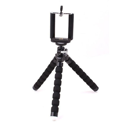 Stevvex Flexible Phone Tripod with Wireless Remote | Lightweight Aluminum, Adjustable Height, Universal Camera Mount