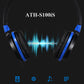 Original Audio-Technica ATH-S100iS Headset Wired Control Game Headphone with Micphone Bass Music Earphone for Cellphones Computer Pink