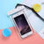 Colorful Pouch Universal Waterproof Cell Phones Useful Dropping Convenient To Use Lightweight Portable Bags Plastic Waterproof Underwater Pouch for Mobile Phone Case & Strap 3.5 -6 inch