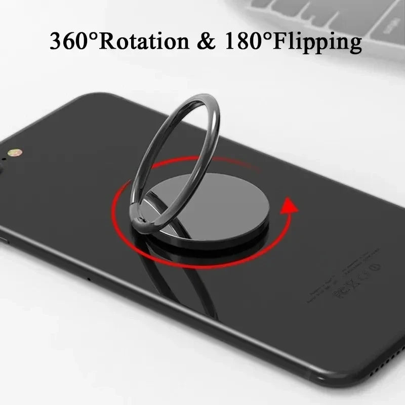 Mobile Phone Ring Holder 360 Degree Rotatable Finger Ring Stand Support Holder Smartphone Socket Bracket CellPhone Accessories