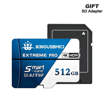 microSD Memory Card, 4GB–512GB Options & Adapter Selection