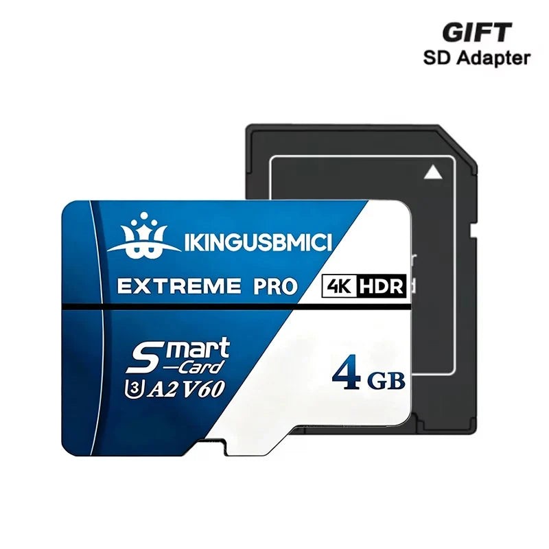 microSD Memory Card, 4GB–512GB Options & Adapter Selection