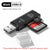 2-in-1 Memory Card Reader, USB 2.0 or 3.0 Options