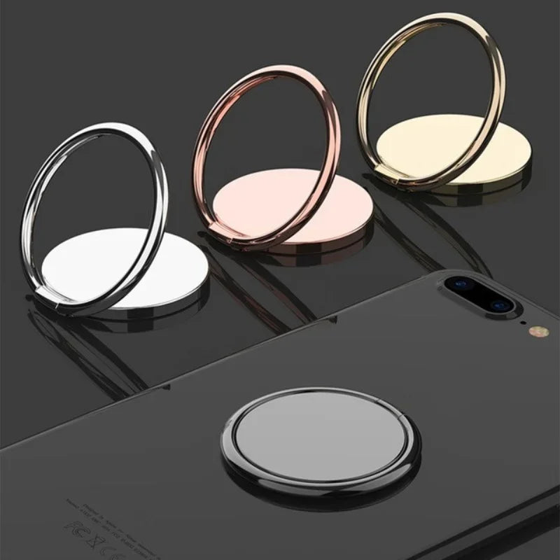 Mobile Phone Ring Holder 360 Degree Rotatable Finger Ring Stand Support Holder Smartphone Socket Bracket CellPhone Accessories