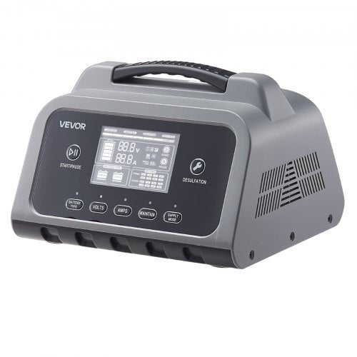 VEVOR Smart Battery Charger, Up to 12A, 6V–48V