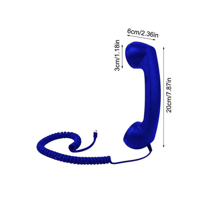 USB-C Retro Phone Handset with Microphone