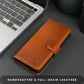 TORONATA Buffalo Leather Wallet Case for Samsung Galaxy S24