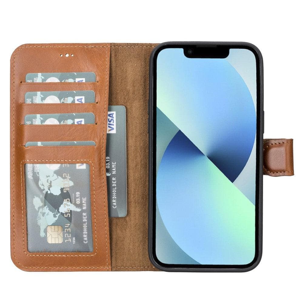 TORONATA Casper Leather MagSafe Wallet Case for iPhone 13 Series
