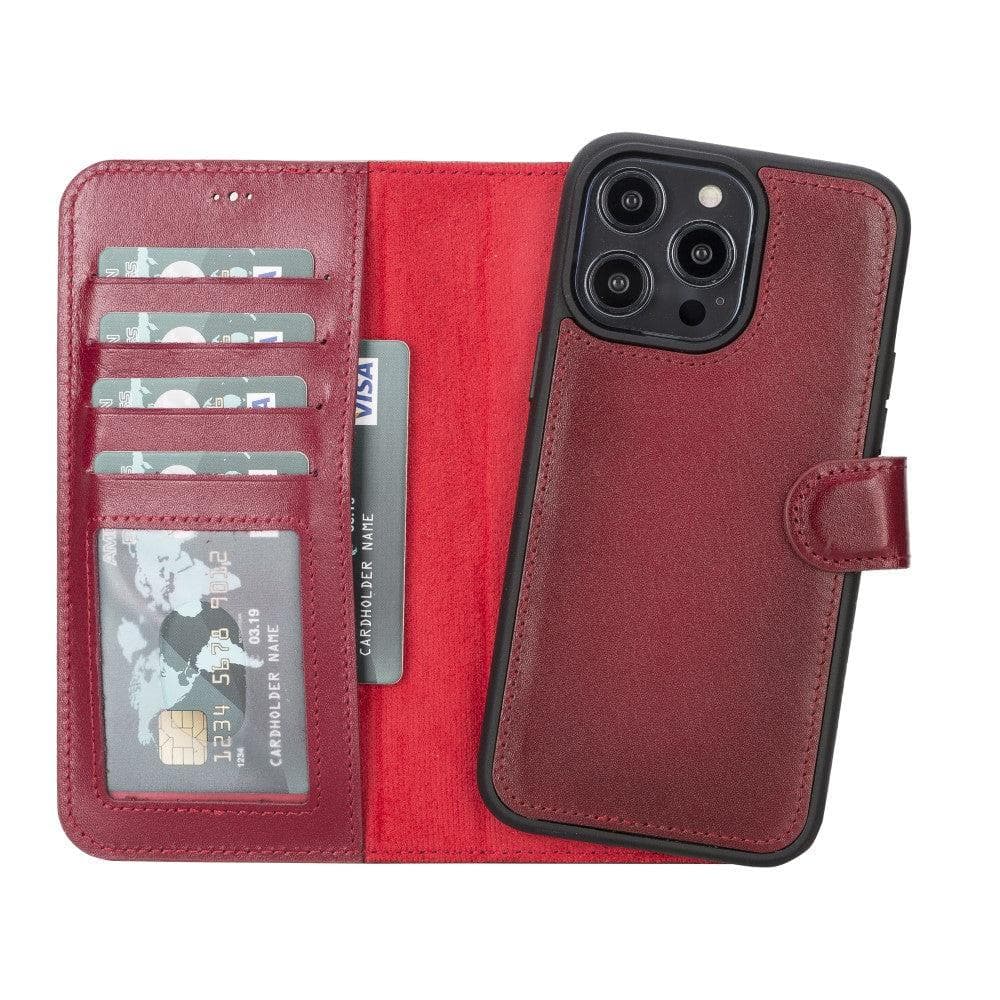 TORONATA Casper Leather MagSafe Wallet Case for iPhone 13 Series