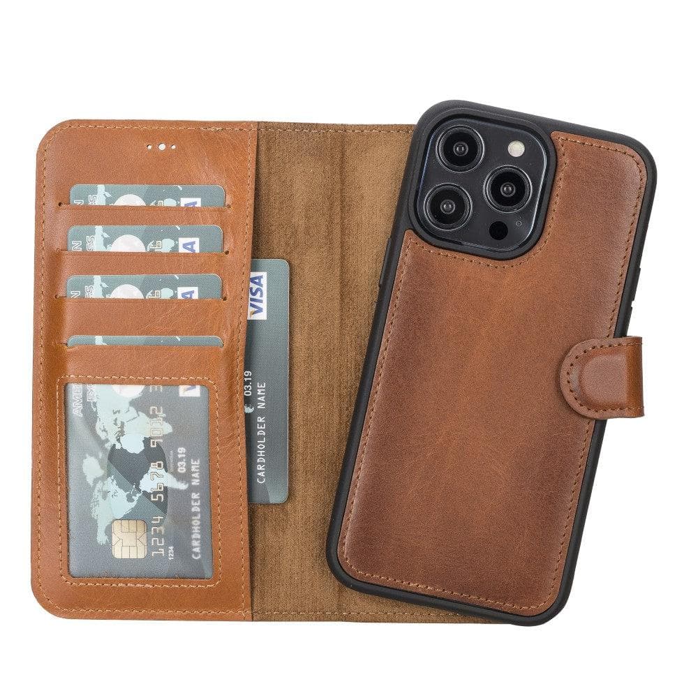 TORONATA Casper Leather MagSafe Wallet Case for iPhone 13 Series
