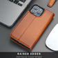 TORONATA Casper Leather MagSafe Wallet Case for iPhone 16 Pro