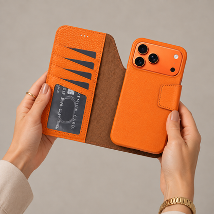 TORONATA Brea Leather Wallet Case, Supplier-Listed iPhone 18 Pro