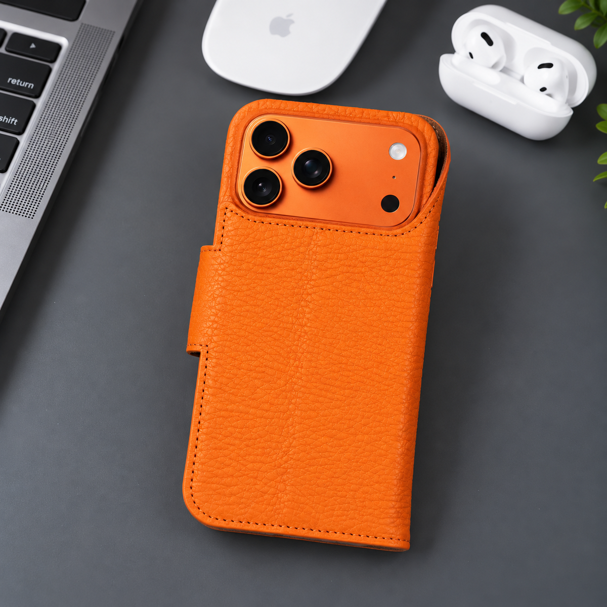 TORONATA Brea Leather Wallet Case, Supplier-Listed iPhone 18 Pro