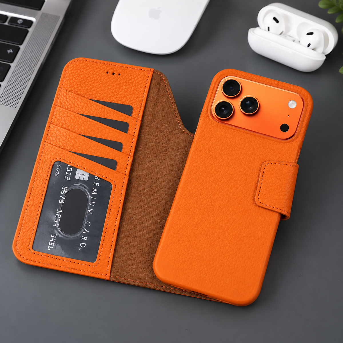 TORONATA Brea Leather Wallet Case, Supplier-Listed iPhone 18 Pro