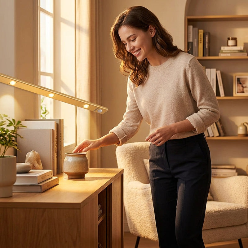 Clutter-free install