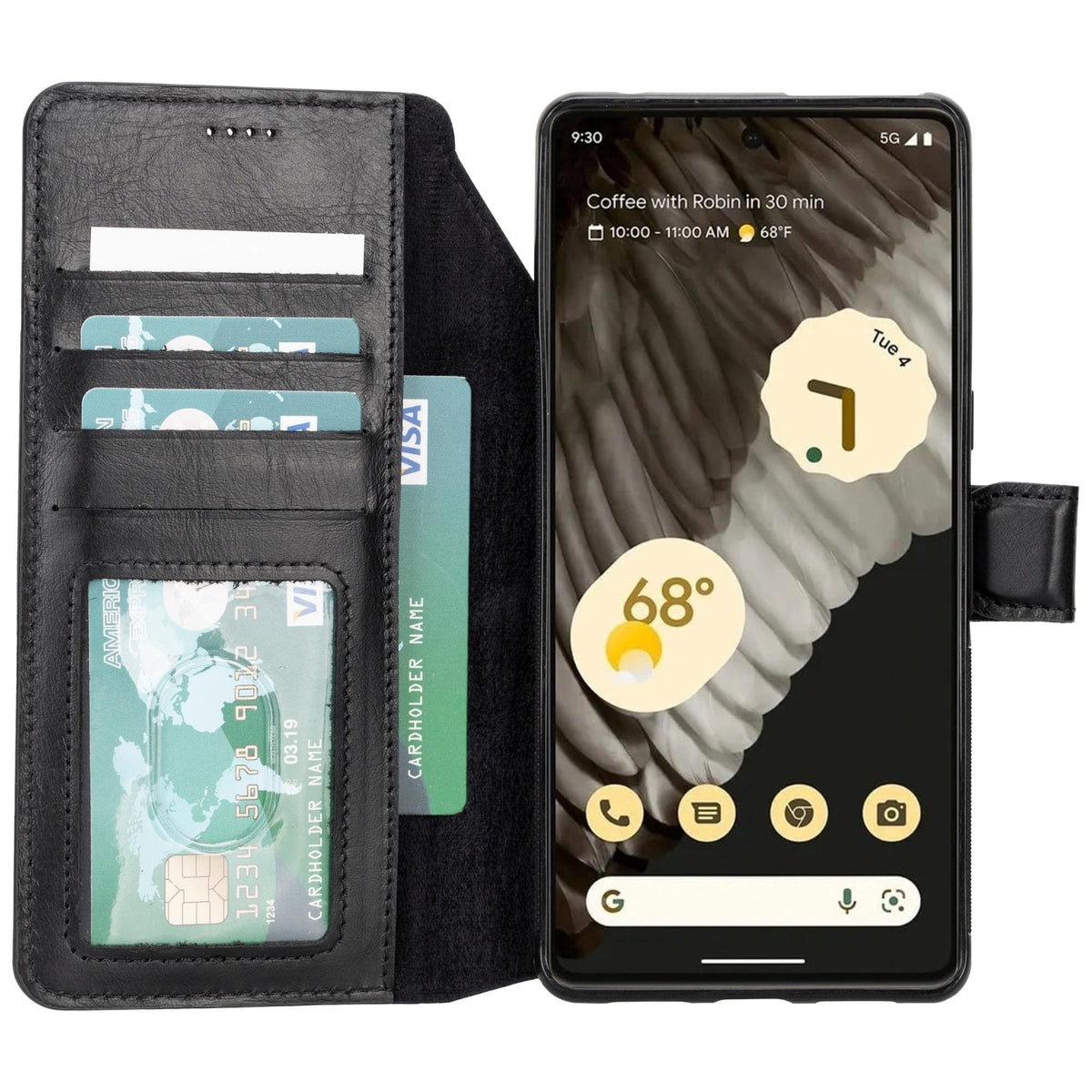 TORONATA Sheridan Leather Wallet Case for Google Pixel 7 & 7 Pro